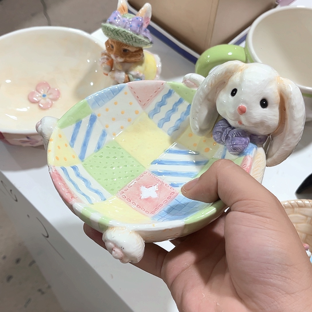 老***杨瓷片中古老货默认微瑕