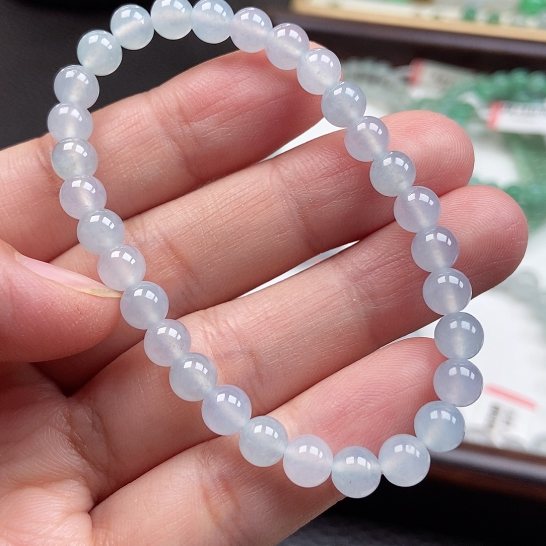 翡翠未镶嵌手串卡