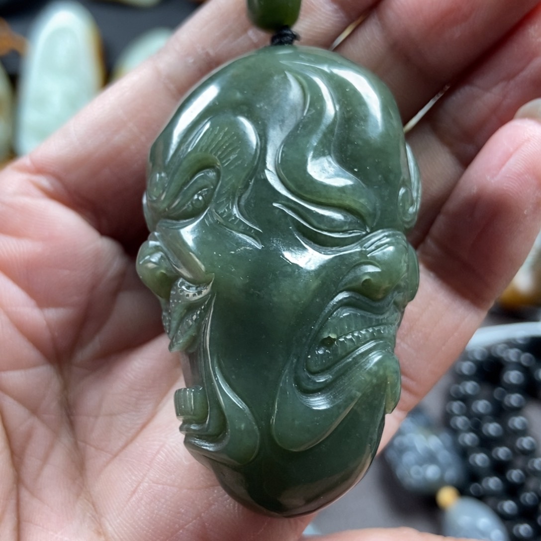 和田玉把件未镶嵌