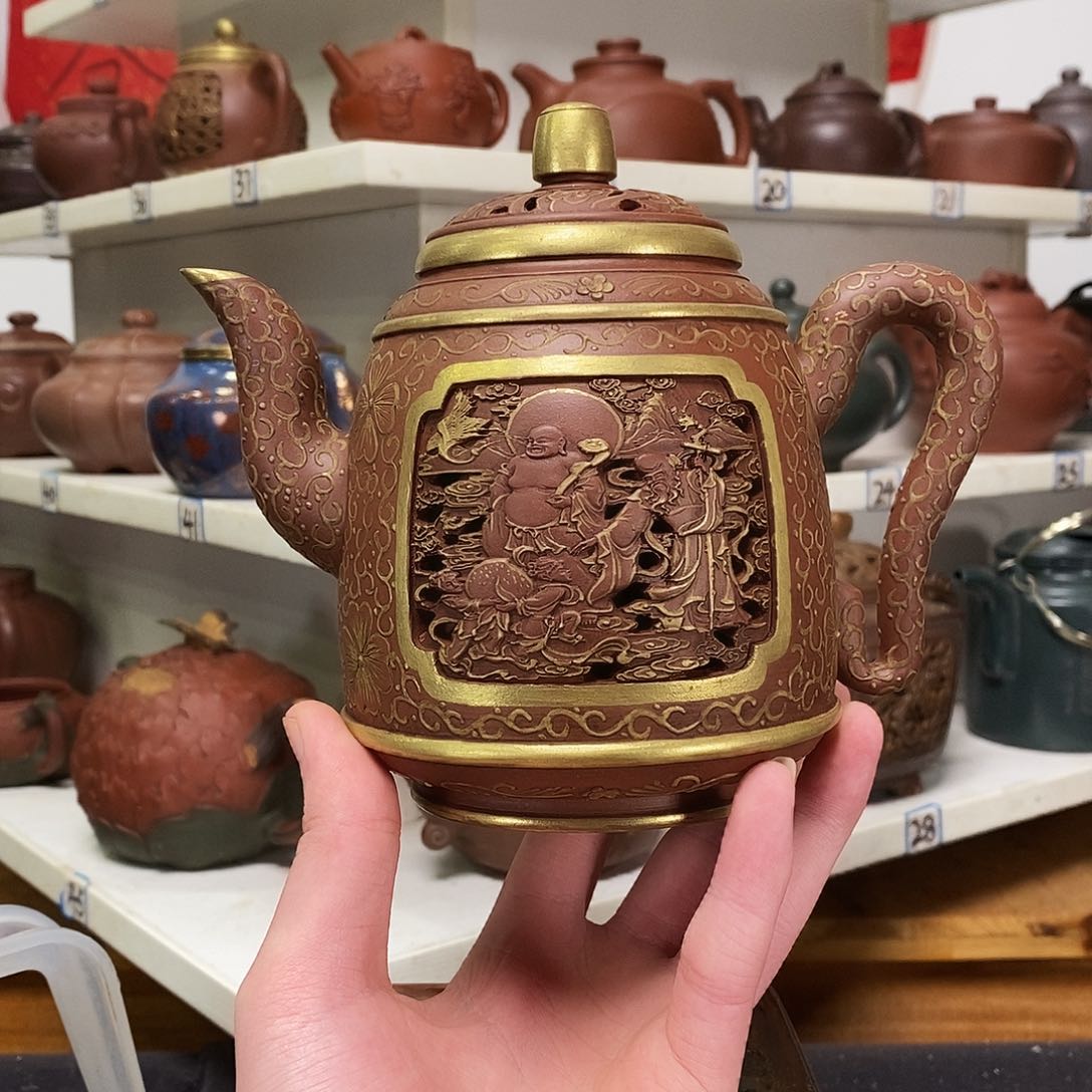 紫砂茶壶用****2全手工制作