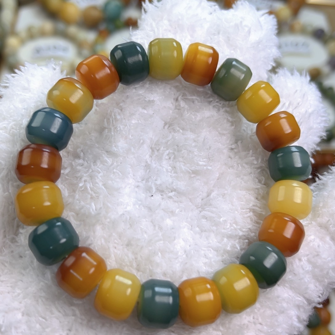 菩提根/象牙果手串汉堡珠