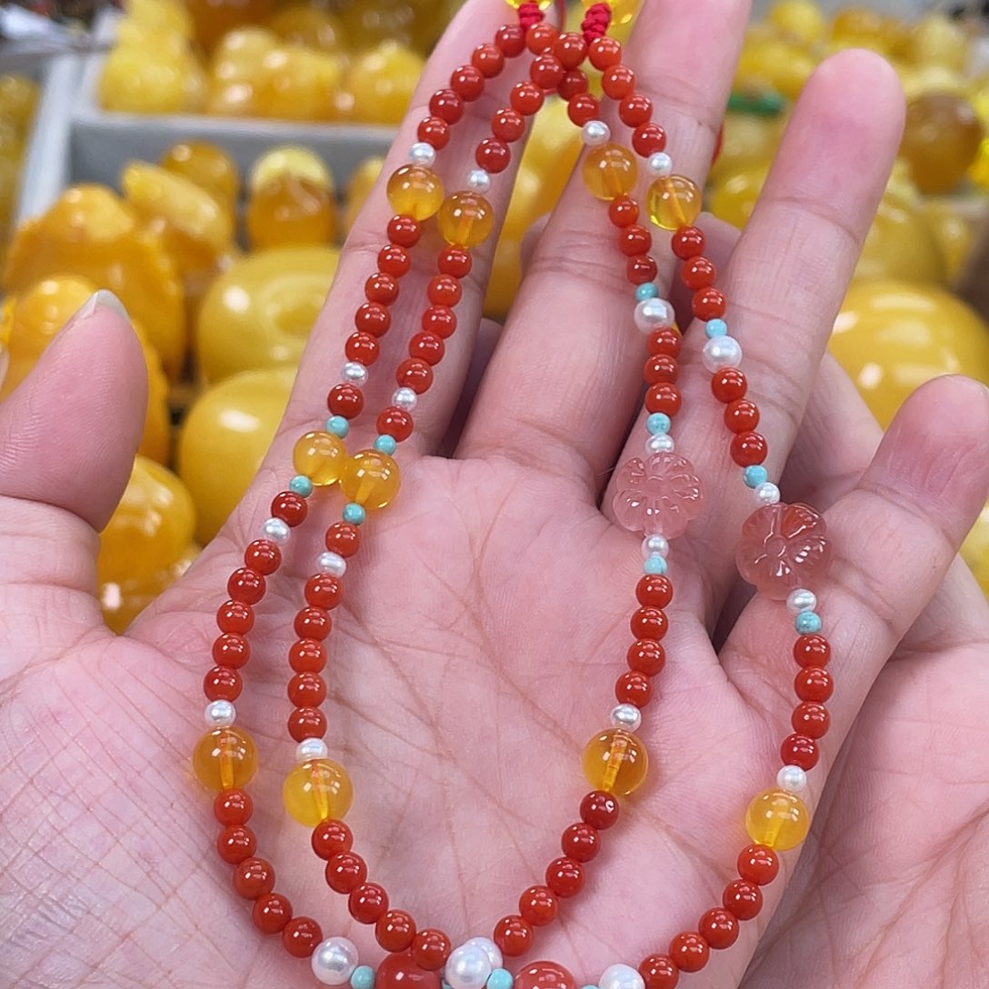 琥珀未镶嵌珠宝奇石多样性发其一h