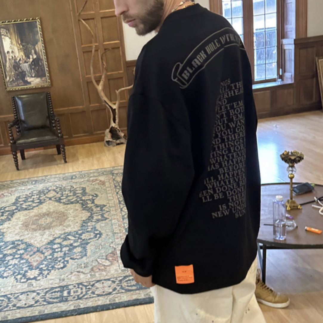 目标击落数码直喷印花长袖