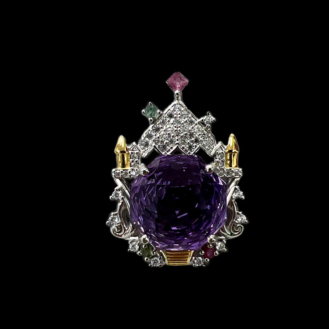 吊坠925银 F0734银吊坠孤品