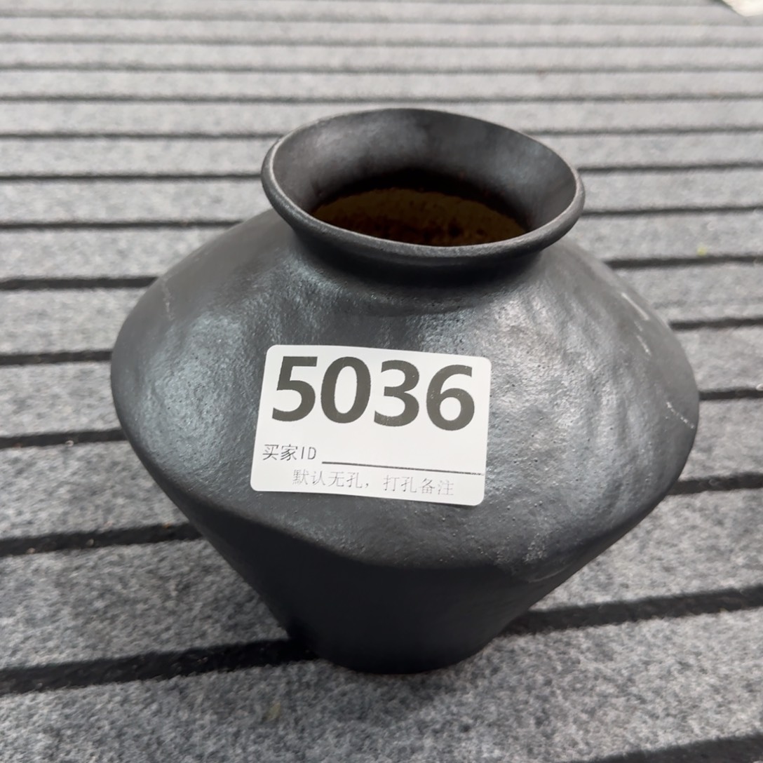 摆件景德镇高温花瓶编码5036高17口6默认无孔