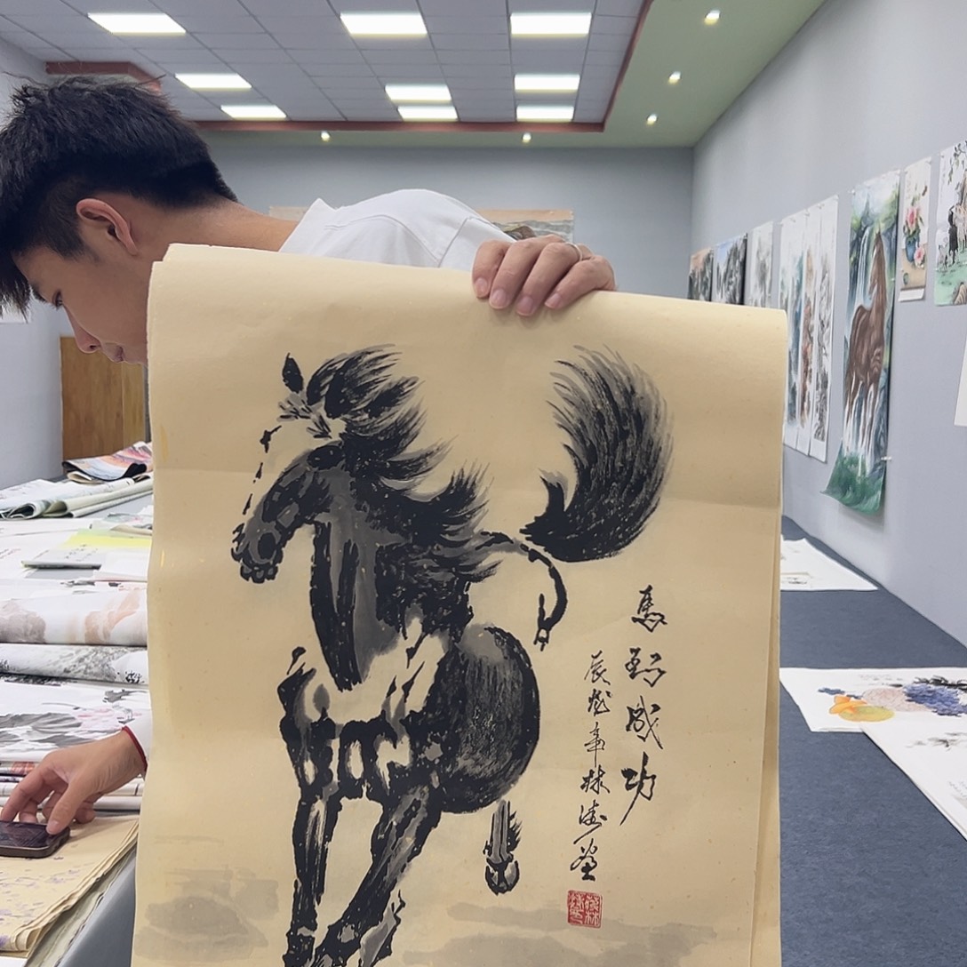 国画国画作品纯手绘作品