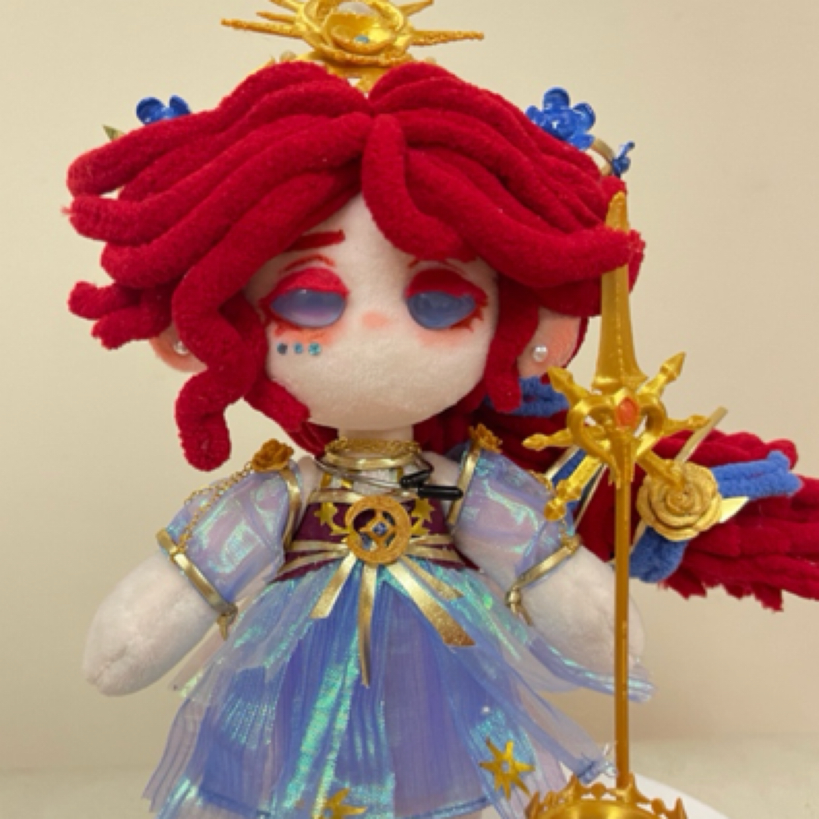 纯手工玩偶/鬼妈妈玩偶/纽扣眼娃娃--第五监管系列（18cm）直播选娃