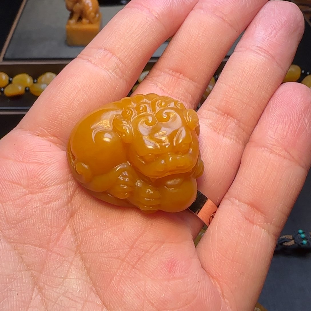 田黄石荣*寿山田黄石