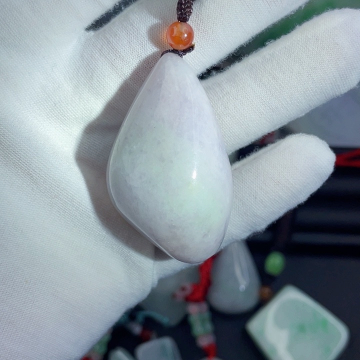 翡翠未镶嵌挂件片料