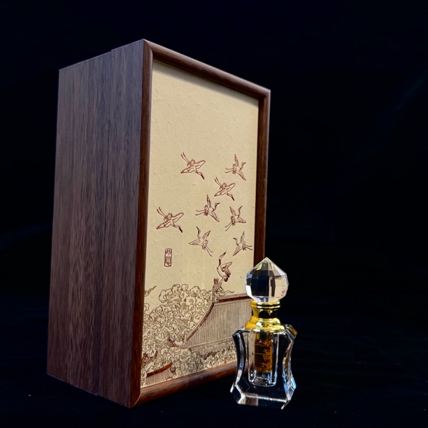 【凤姐沉香】正宗级别·原油 虎斑棋精油 1克