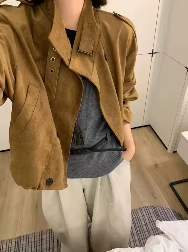 叙旧姑嫂  新款韩风外套9018