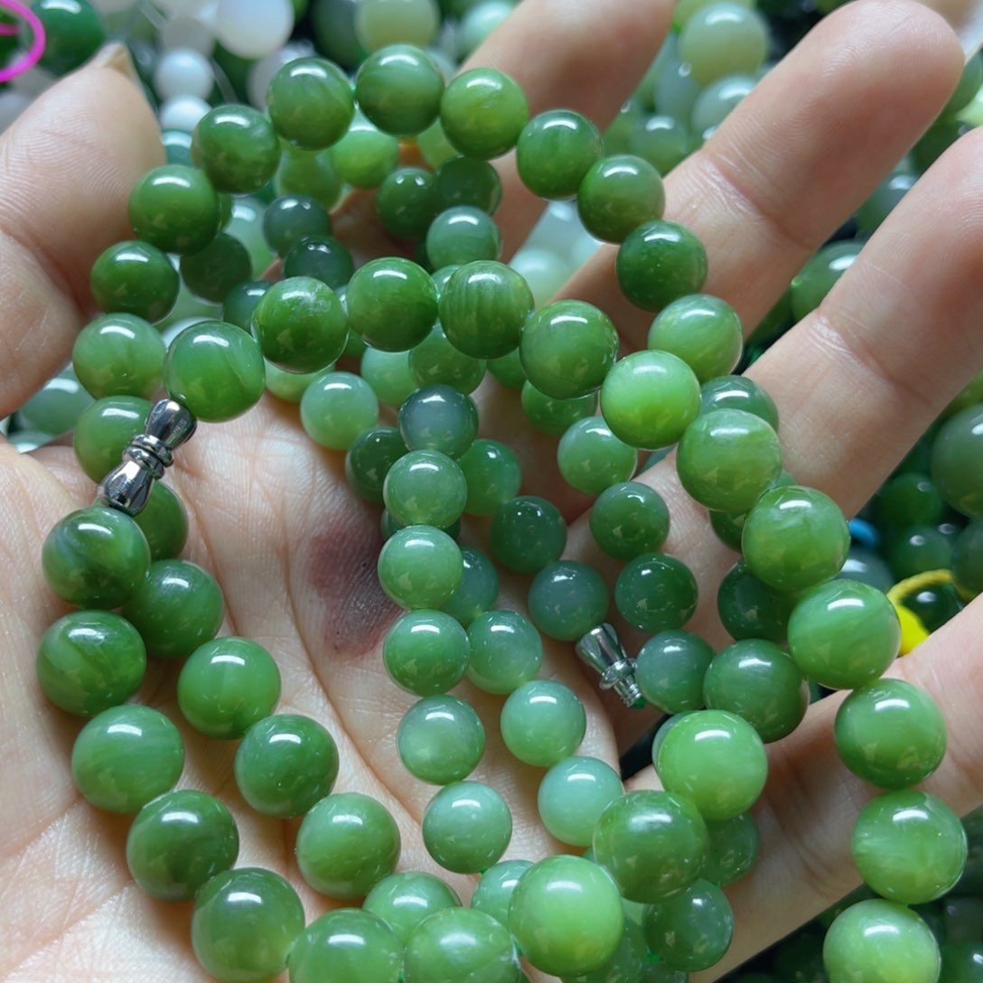 和田玉手链未镶嵌