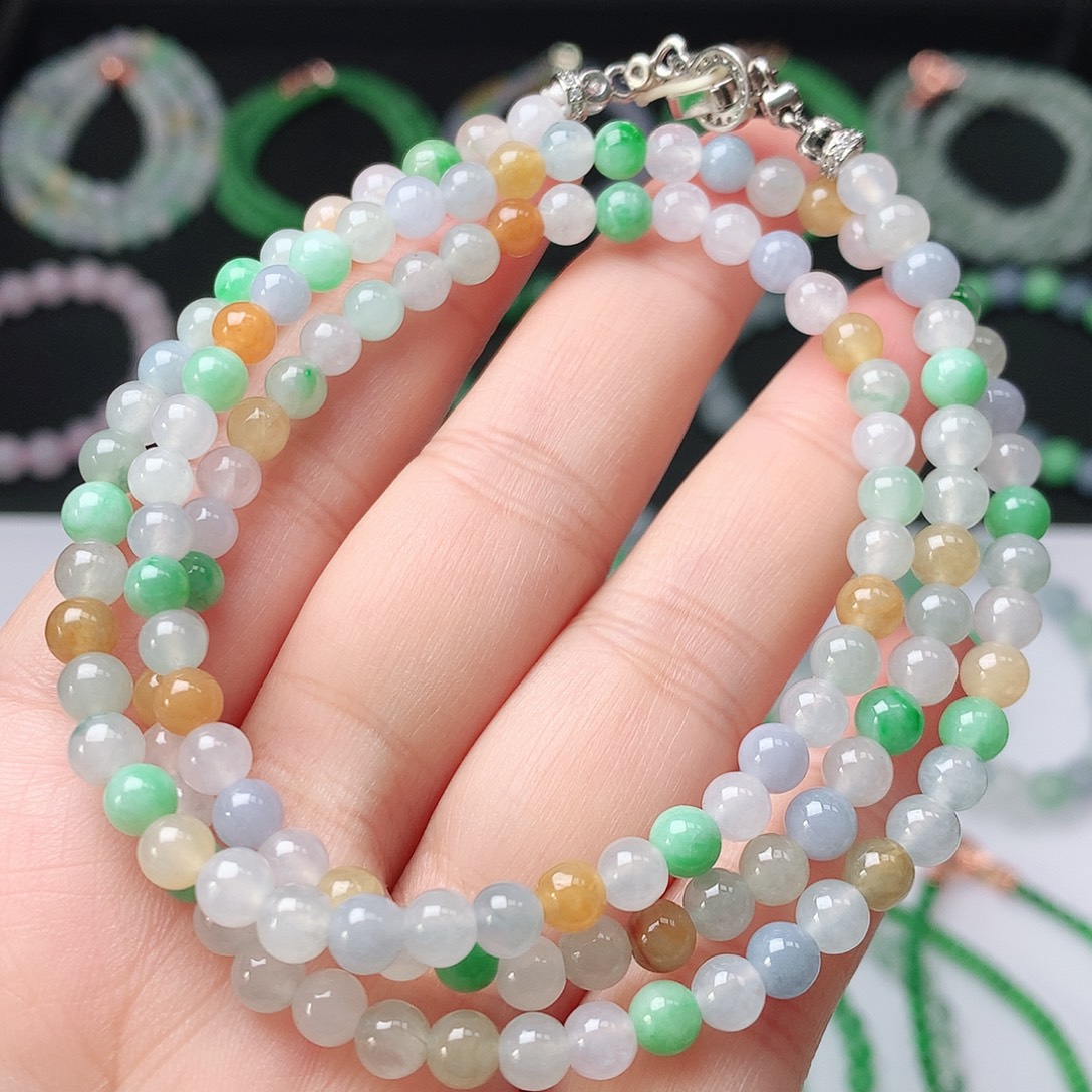 翡翠未镶嵌手链翡翠