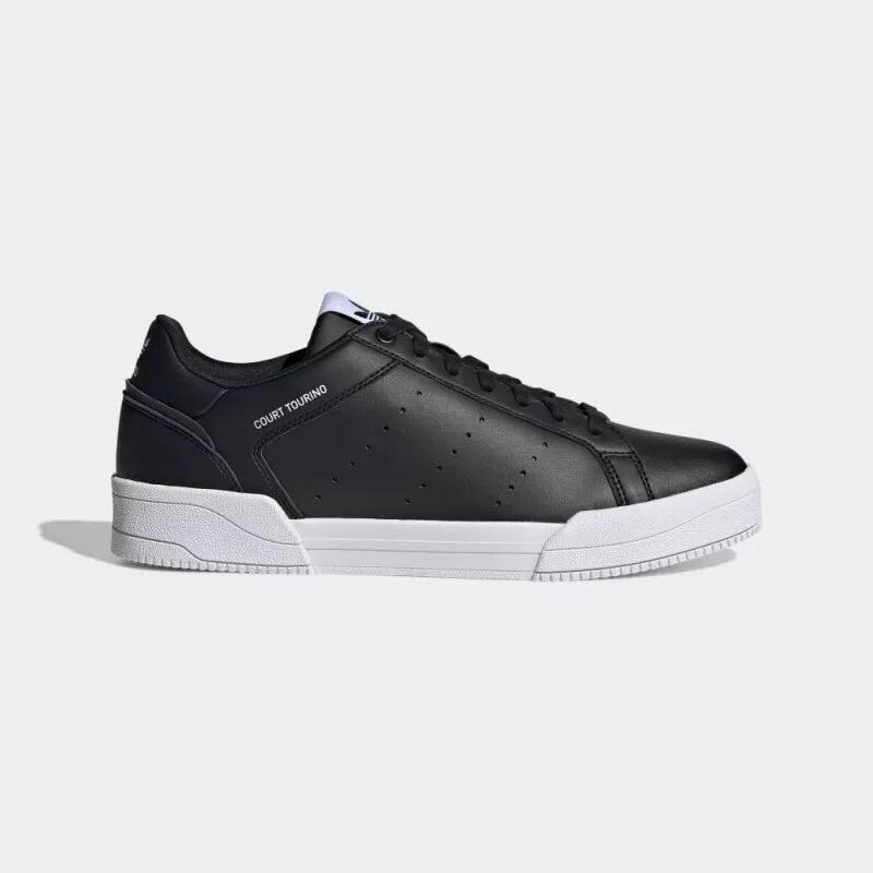 Adidas/阿迪达斯 男女同款COURT TOURINO耐磨舒适运动板鞋 H02176