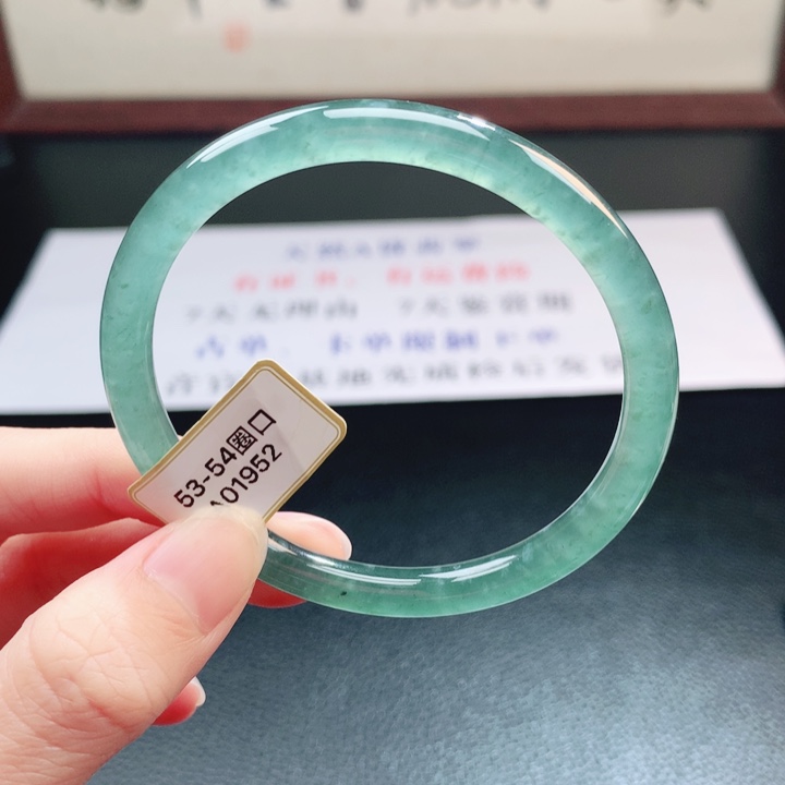 翡翠未镶嵌手镯翡翠手镯98