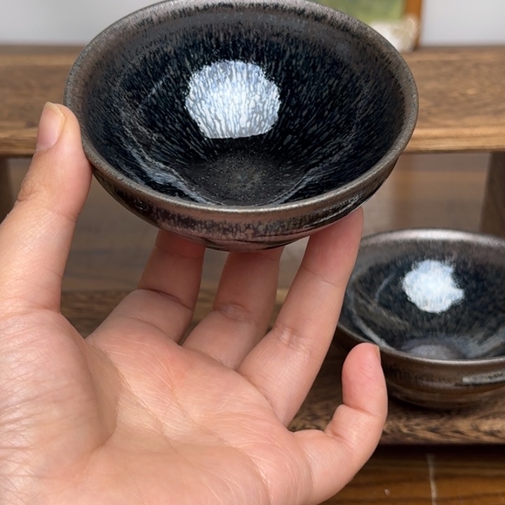 茶盏宋本丁述良建盏柴烧