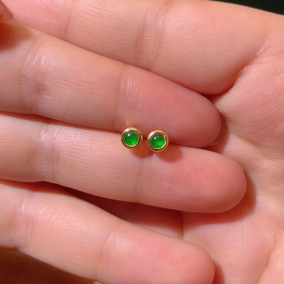 翡翠吊坠(不含链)银S925镶嵌