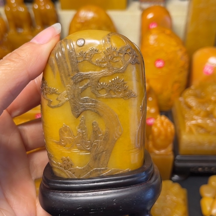 寿山石印石题材：工艺品