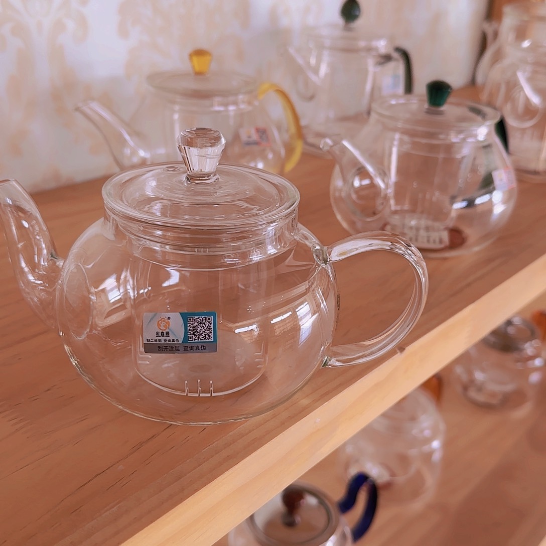 【闪购商品】高硼硅玻璃茶水分离H058全玻璃