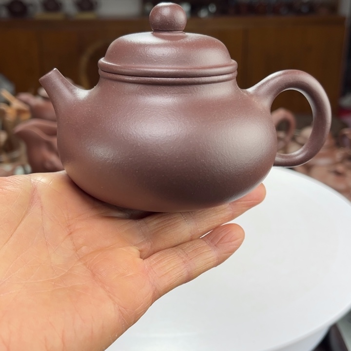 紫砂茶壶紫砂花茶