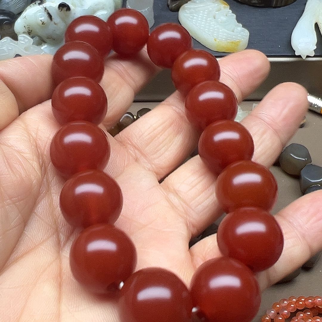 玛瑙/玉髓手链合金