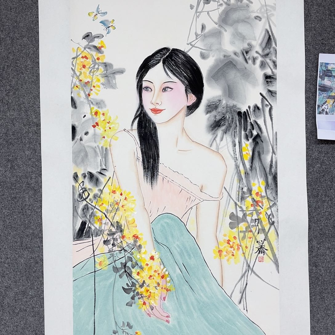 国画艺术家 真人1111111111111