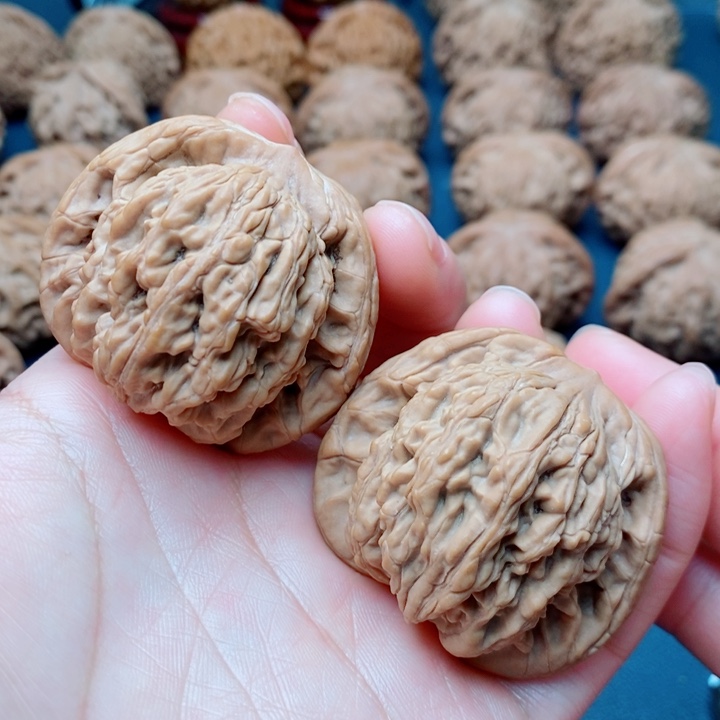 文玩核桃把件43麦虎