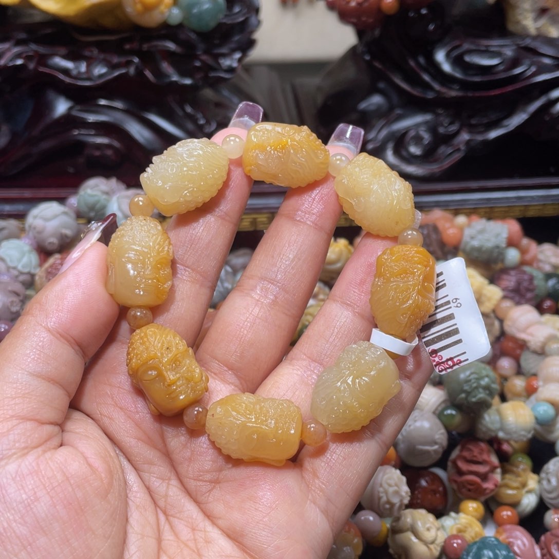 石英质玉手链未镶嵌