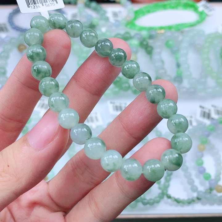 未镶嵌手链翡翠翡翠