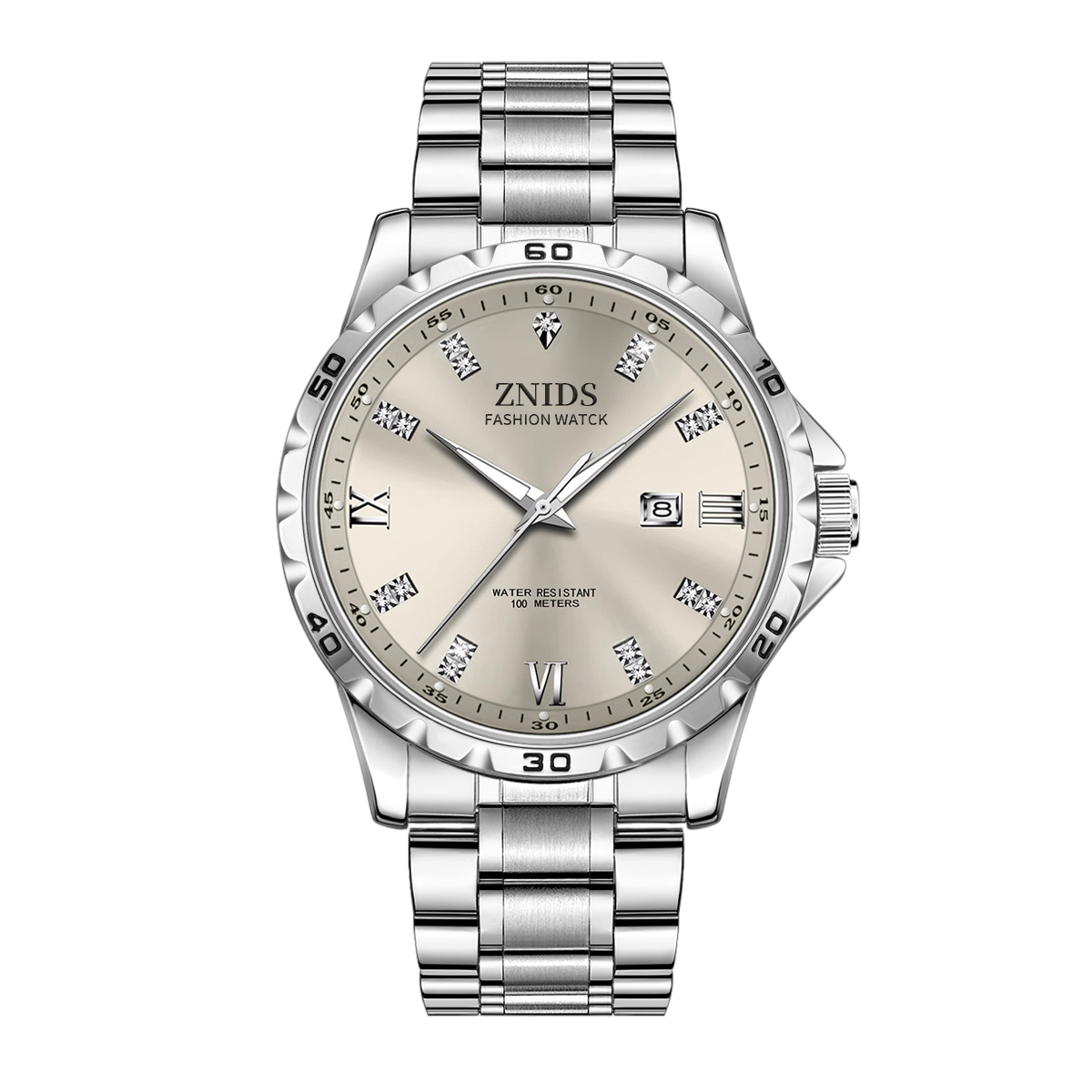 【云仓直发】奢品名表 嘉年华系列钢带手表高档时尚男士表-3333