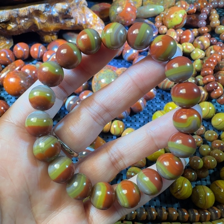 玛瑙/玉髓未镶嵌手串