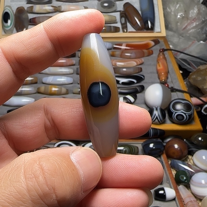 玛瑙/玉髓未镶嵌吊坠(不含链)