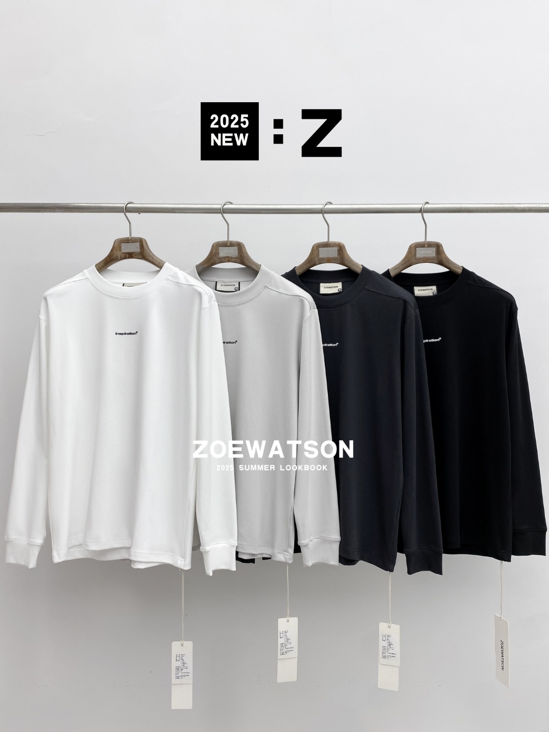 秋季印花T恤日常休闲莫代尔云感亲肤简约宽松长袖