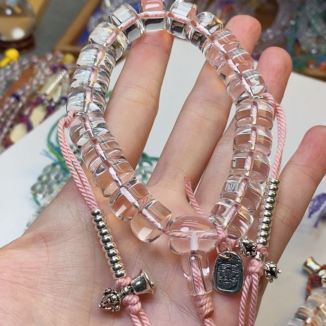 水晶手链未镶嵌原创设计