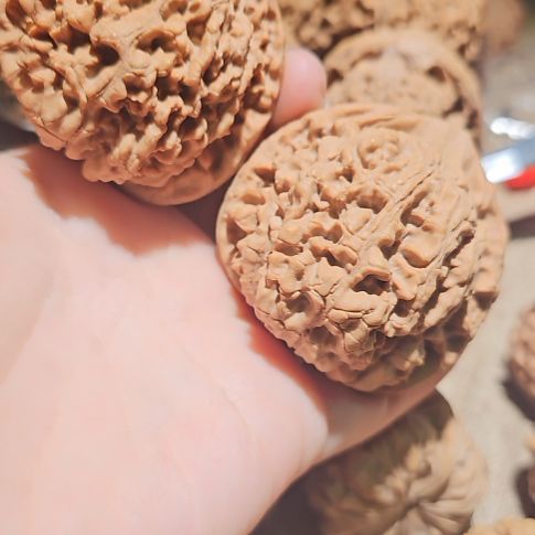 吊坠文玩核桃52管帽