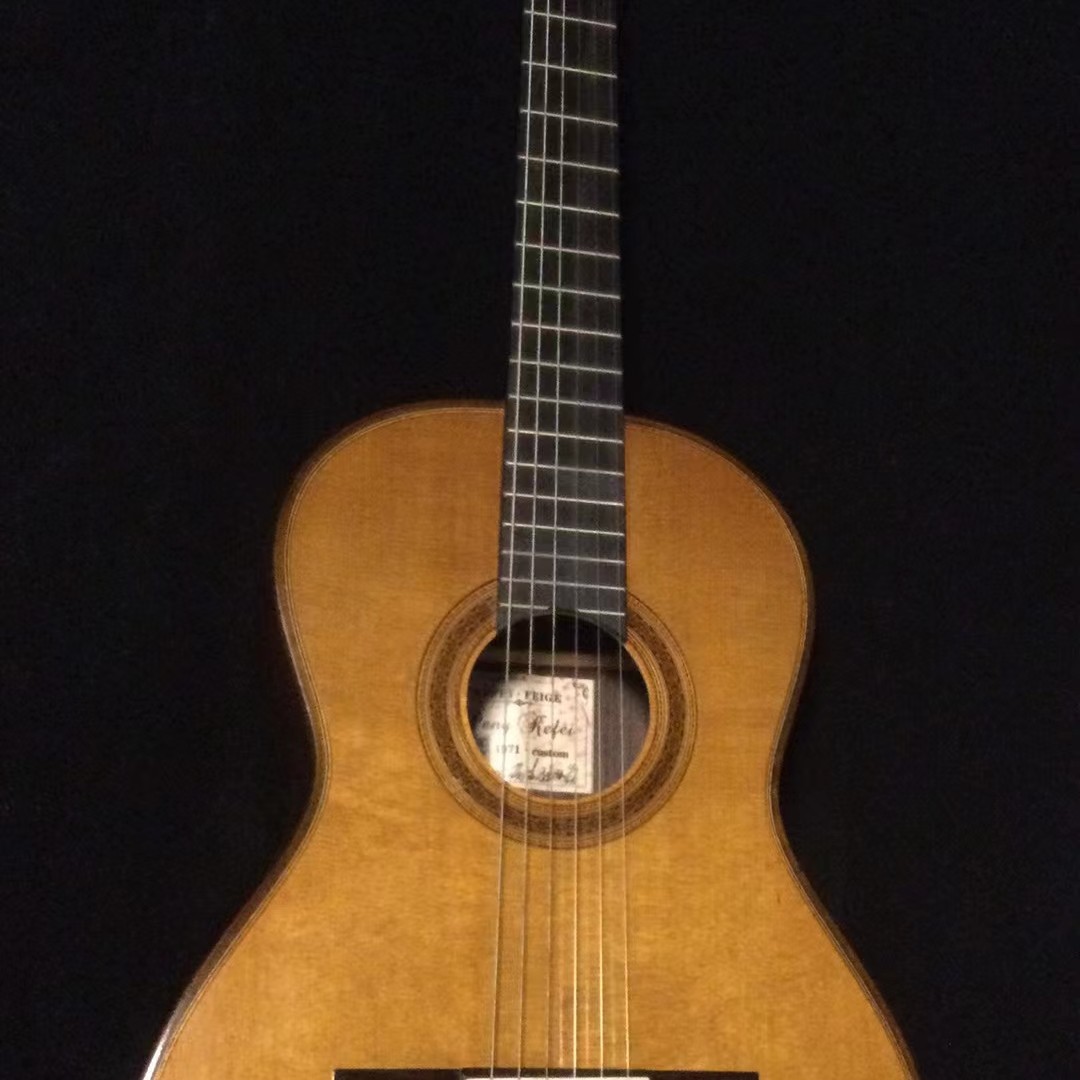 37古典仿古吉他 纯手工制作