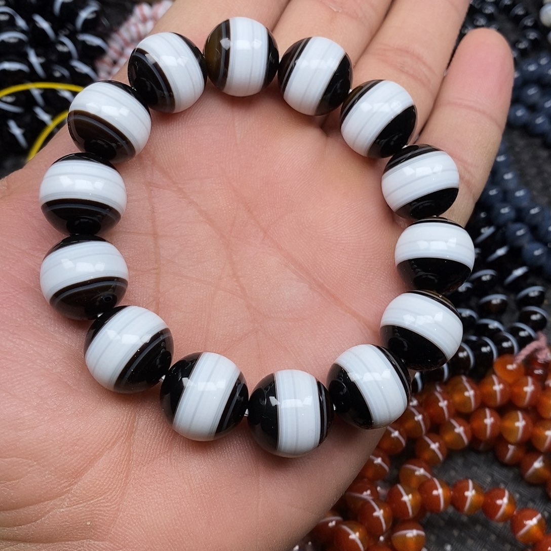 玛瑙/玉髓未镶嵌手链