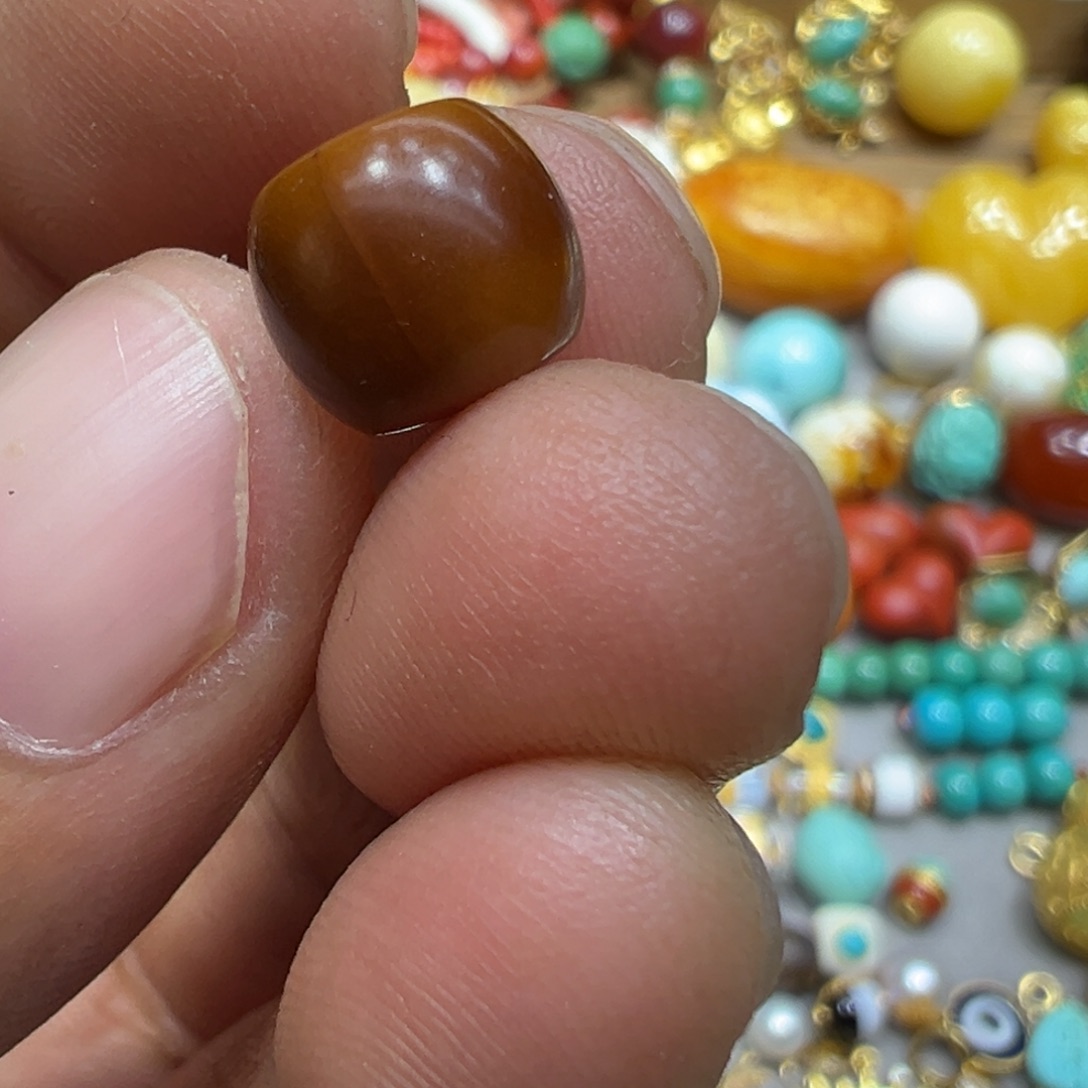 儚***笑猴头核桃吊坠黄豆子