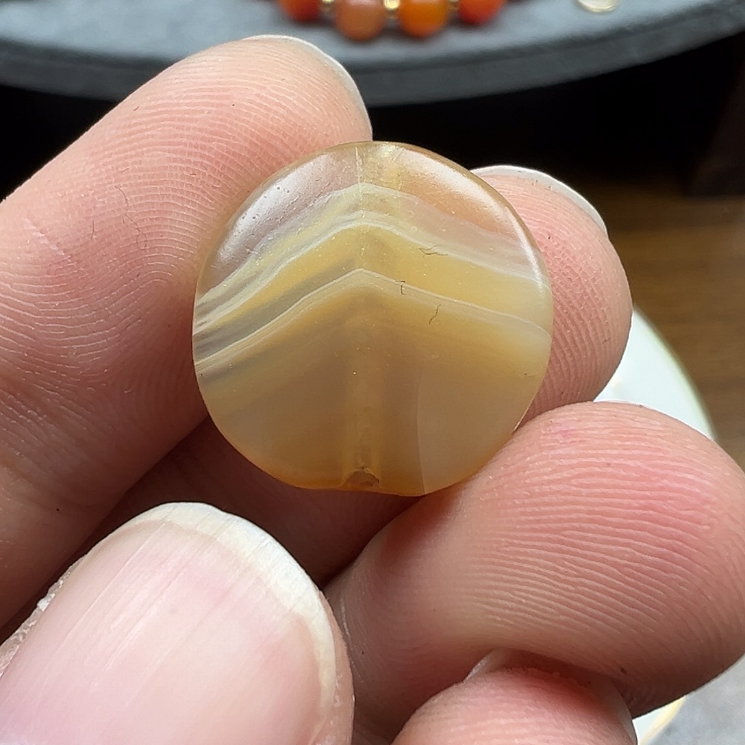 玛瑙/玉髓未镶嵌珠宝半成品x  xy03-11   16.9×16.4