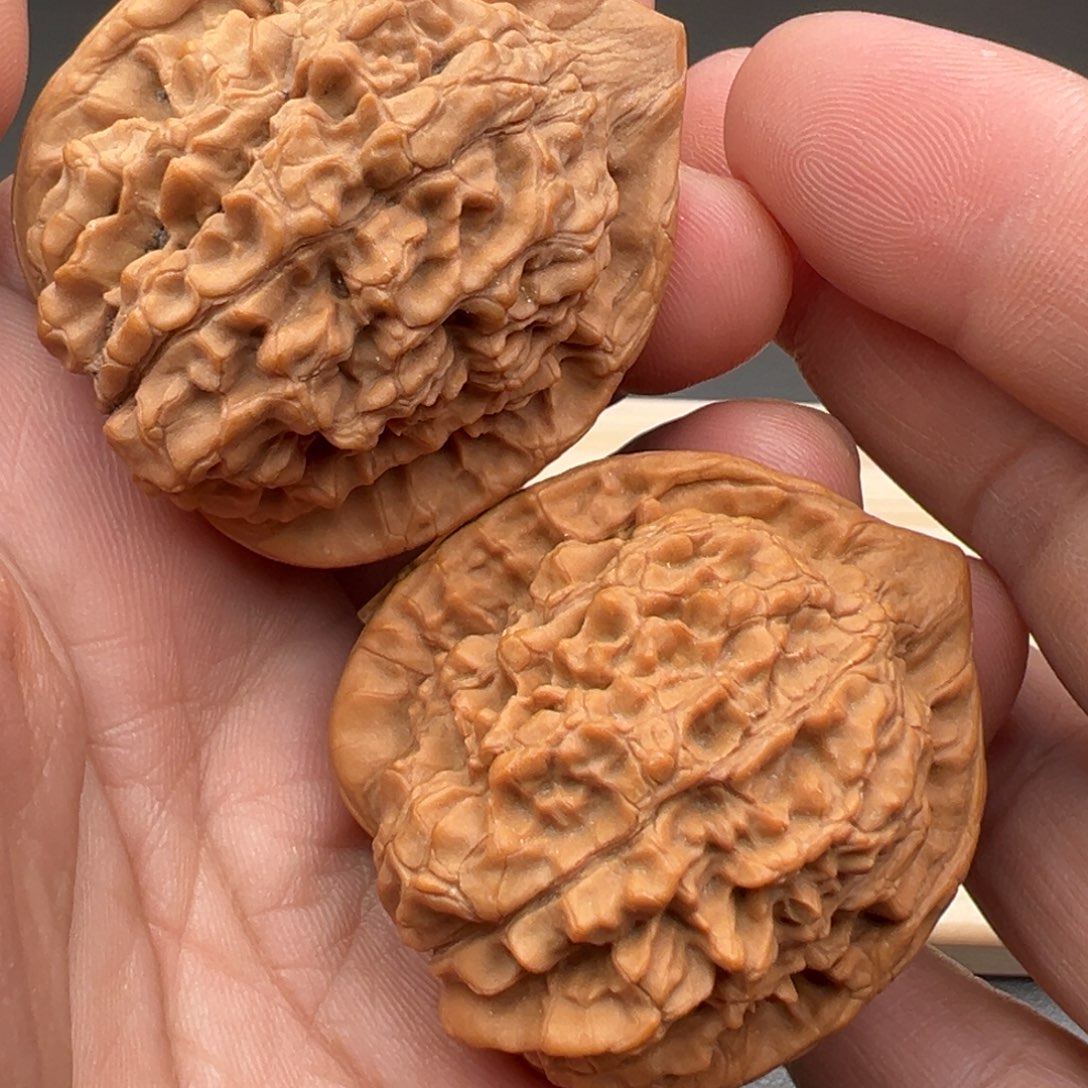 文玩核桃把件官帽