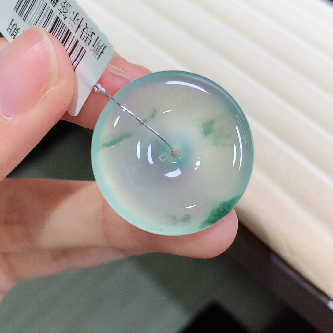 翡翠未镶嵌颈饰25.3-5.8