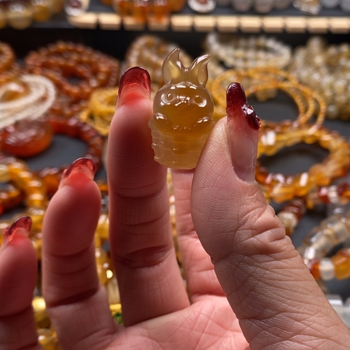 玛瑙/玉髓挂件未镶嵌