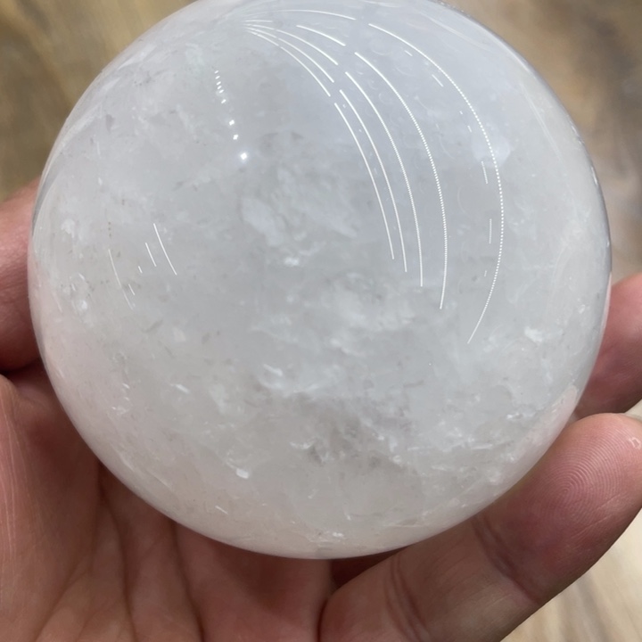 水晶水晶球摆件未镶嵌