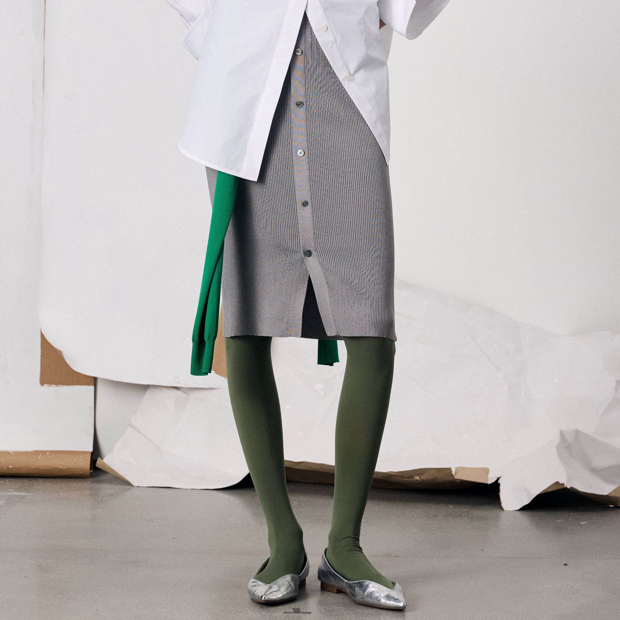 【顾文婷推荐】YOUWEI有尾26  解构针织半裙 Y5826123