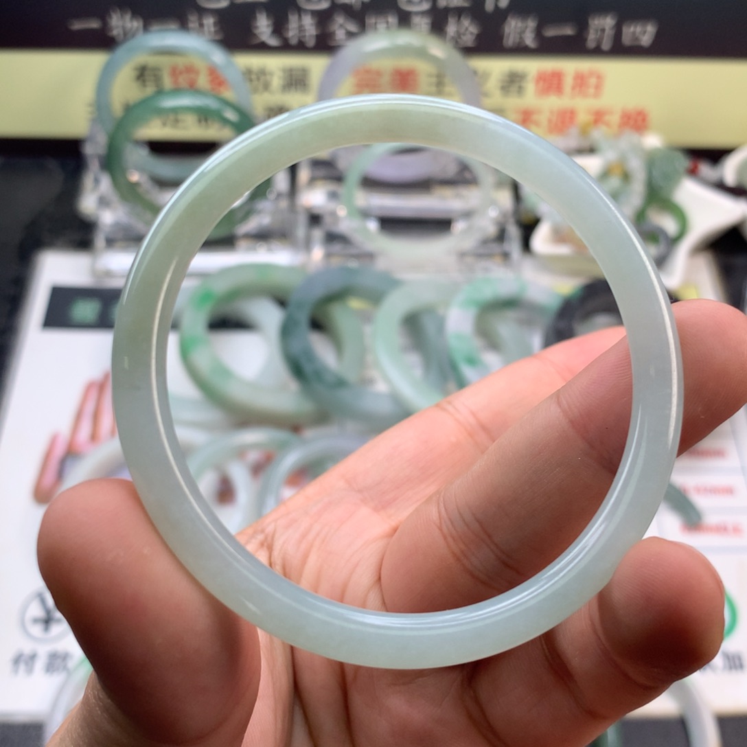 定制翡翠未镶嵌57、58圆条