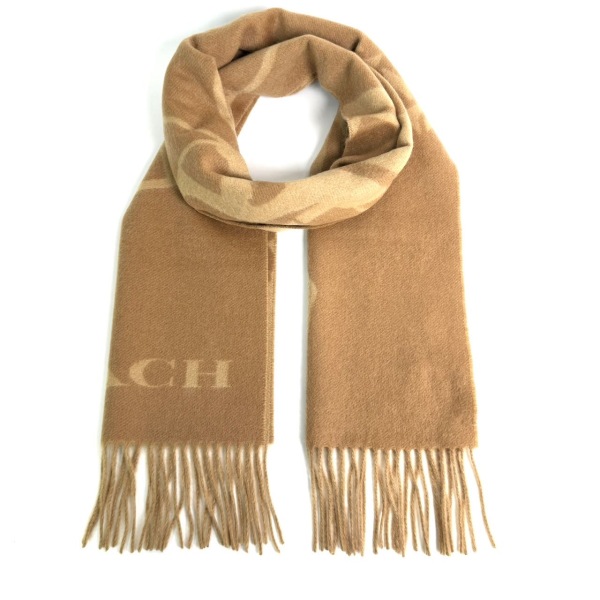 妃鱼/蔻驰/山羊绒/围巾/未使用/z零二零三