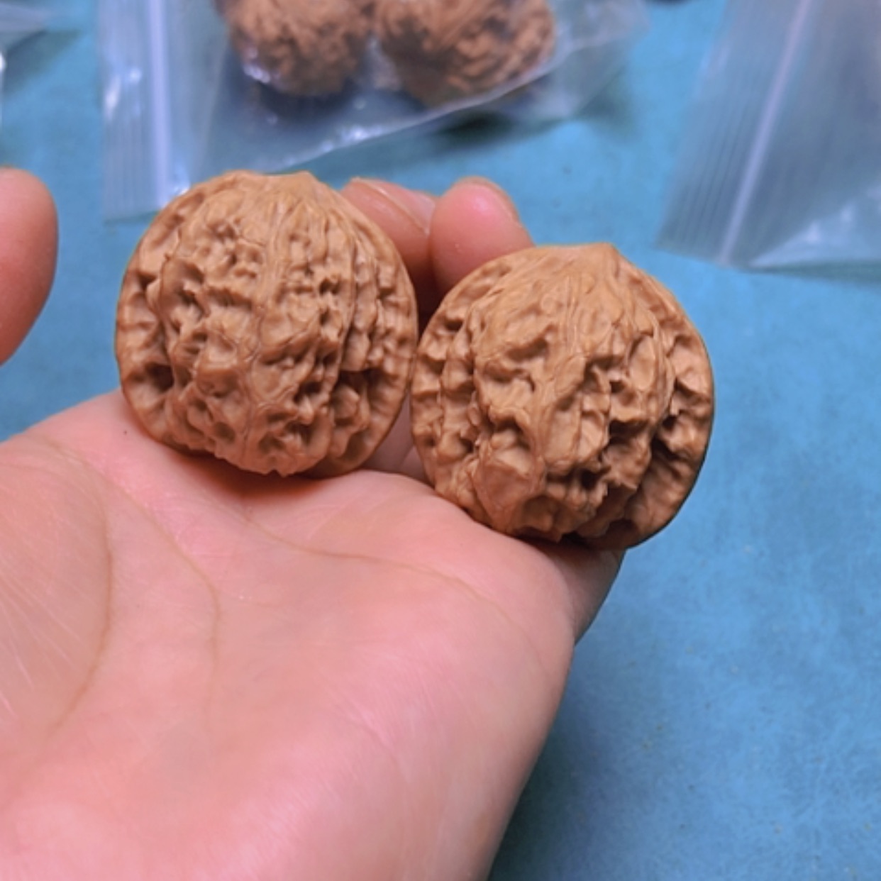 【闪购商品】核桃把件33.5野狼全品