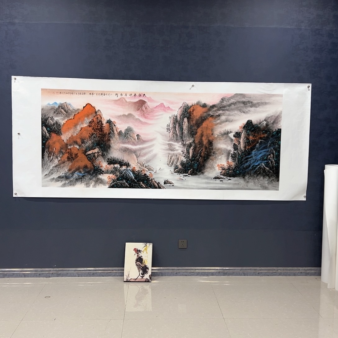 国画方*败李川浦老师作品一张