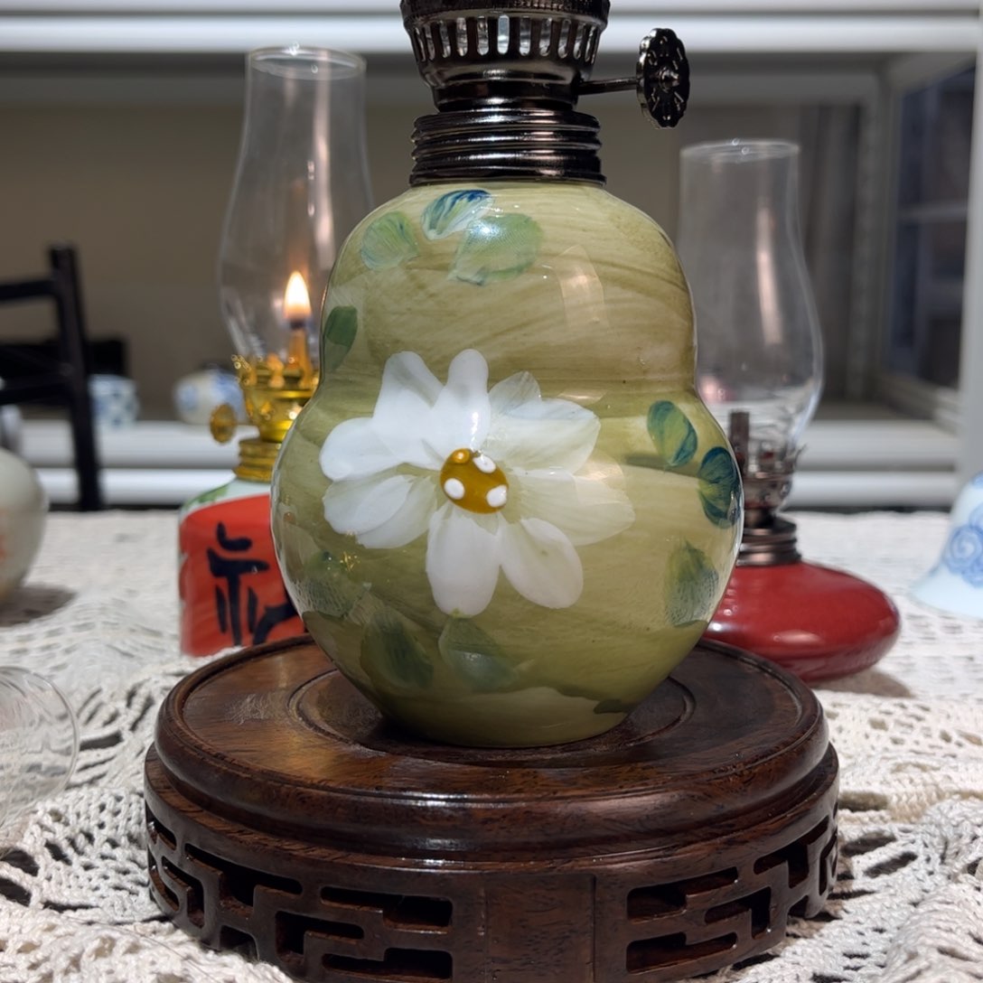 摆件景德镇陶瓷香薰灯