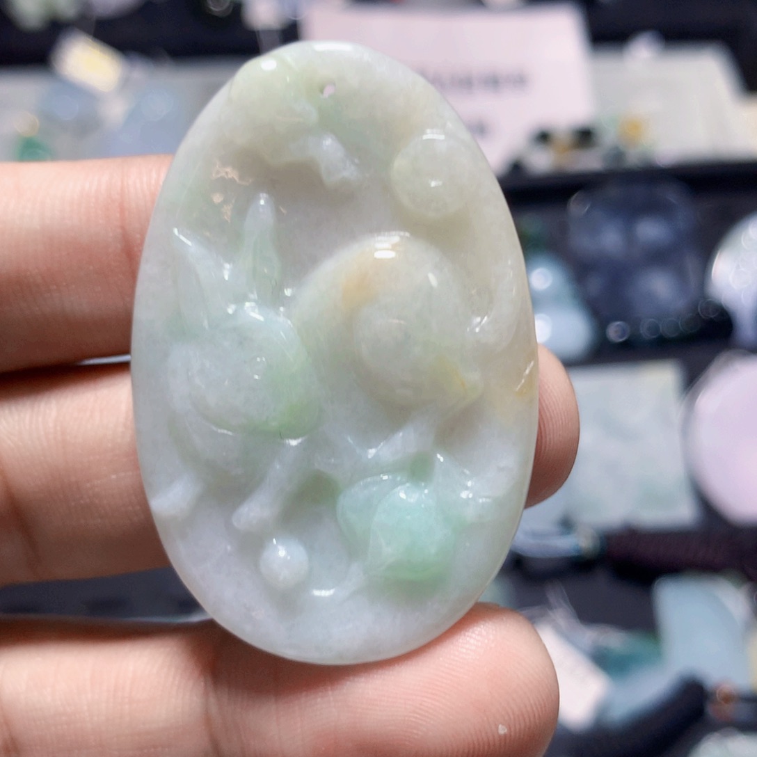 翡翠吊坠(不含链)未镶嵌